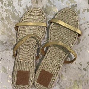 Tory Burch slip on espadrille